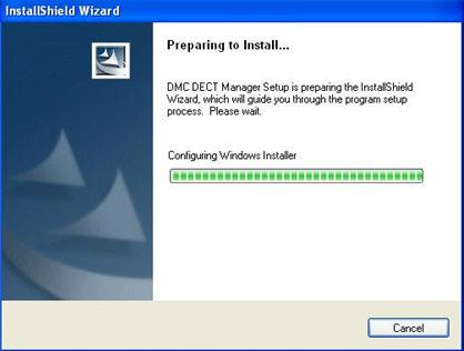 Manage DMC DECT Manager Installation Upgrading DMC DECT Manager 1. Double click setup.