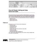 Cisco 827 Router Cabling And Setup Quick Start Guide Read online cisco 827 router cabling and setup quick start guide