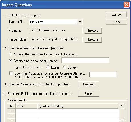 for each file type as outlined by Respondus 0 You can use the standard formatting syntax in the previous section: Formatting Guide for Import to Respondus 0 For a complete list of