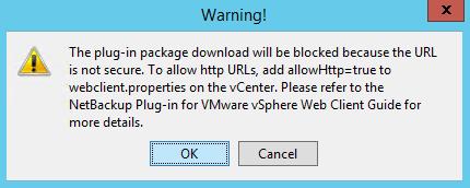 Use this dialog to verify the identity of the plug-in package web server. To allow the installation to proceed, click Continue.
