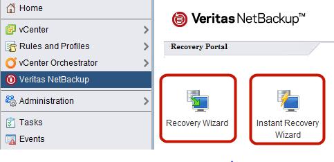 Restoring virtual machines How to access the NetBackup Recovery Wizards 61 Table 5-2 How to start the NetBackup Recovery