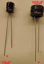 Electrolytic Capacitors C1: 100uF electrolytic capacitor C2: