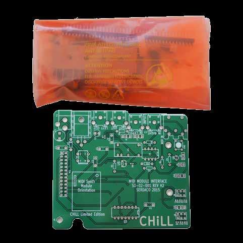 Introduction Thank you for purchasing the Waveblaster Module MIDI Interface Board Chill Limited Edition V2 Assembly Kit.