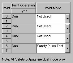 21 Modified Configuration The safety Output Configuration for the Guard I/O module can now be configured for Safety Pulse Test.