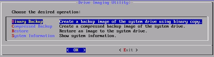 60 of 70 12/4/2012 12:18 PM The Backup & Restore option moves the thin client to the Image Recovery tab and sets the PXE value to Yes.