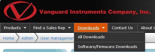 vanguard-instruments.com. In order to download these items from our site, you will first need to sign up for a FREE user account on our site.