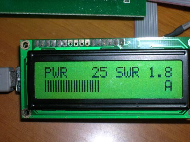 LCD Display and SWR