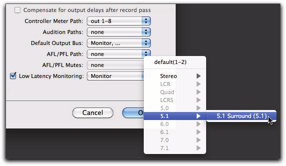 Renaming I/O Paths Pro Tools has default I/O Setup settings that will get you started. Use the I/O Setup dialog only if you want to rename or remap the default I/O paths.