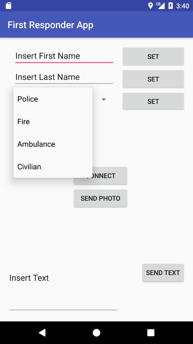 Smart Phone Application for Information Sharing Built on Android Studio Environment and socket