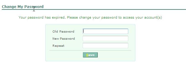 Change password The user has the flexibility to change system generated Tally.NET password anytime. For enhanced security now the user is forced to change the Tally.