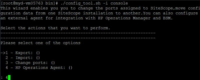 Chapter 15: Using the SiteScope Configuration Tool When using SiteScope on a loaded environment that requires more than 4GB of memory, you should manually increase the JVM heap size on the server: a.
