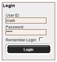 The Login Page To use the system, you will be required to register and provide your name, phone number and email address.