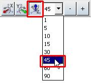 Manipulating Parts Dynamic Viewing 4 This toolbar allows you to apply a precise orientation to the part according to a selected axis and a userdefined rotation