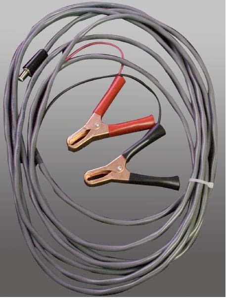 DC POWER CABLE Use this cable to obtain power from the vehicle s battery.