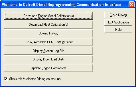 Figure 2 3. When the Download Engine Serial Calibrations Dialog box appears, type in the Engine Serial Number in the Unit Number field.