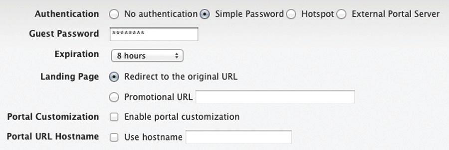 Enable authentication Enable by selecting the check box and entering the username and password required by the mail server.
