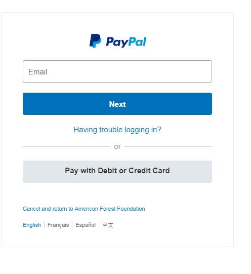 Step 5A: Collecting Payment via PayPal AFF uses PayPal, a secure online payment processing service to collect registration fees for this event.