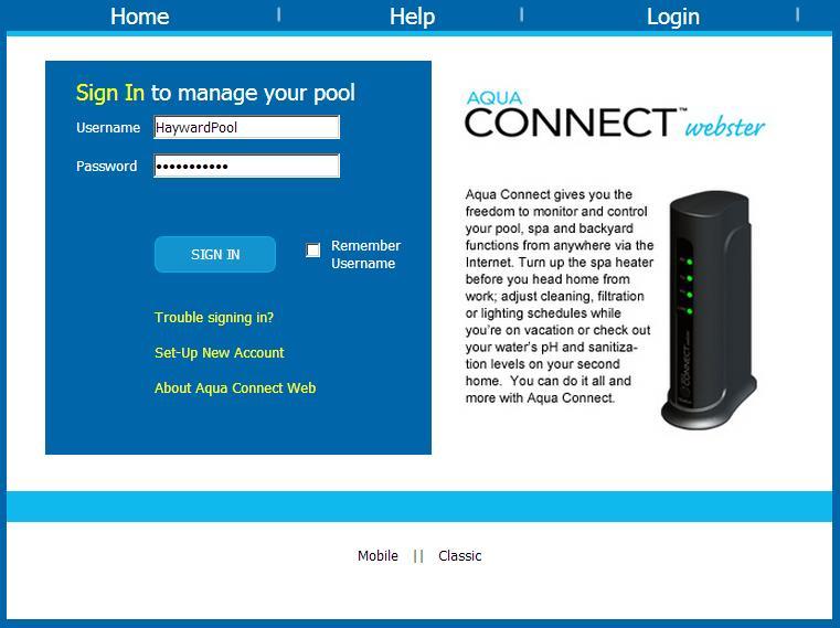 How To: Suspend a Sub Account Suspending a sub account may be necessary if service or equipment ownership changes hands. 1. Log into the MAIN ACCOUNT (www.aquaconnectweb.com) 2.