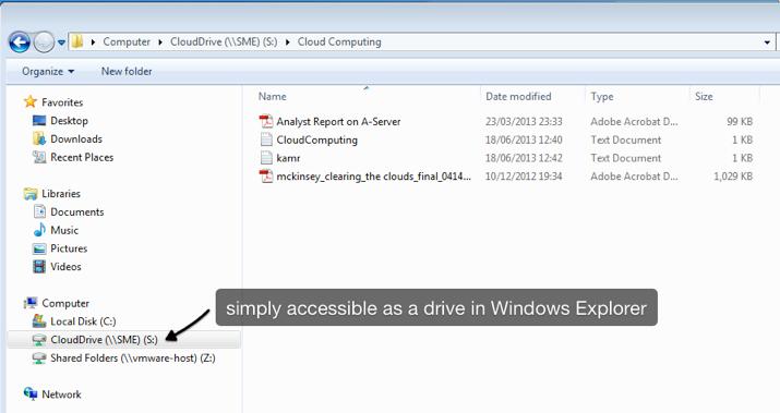 Drive Access into Microsoft Azure from any desktop The Storage Made Easy Web Drives for Mac, Windows and Linux are a great