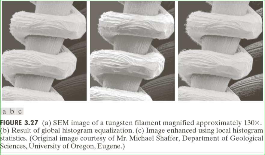 SEM: Scanning electron microscope for processing refer to the next slide ECE643 43 Parameters used in Figure 3.