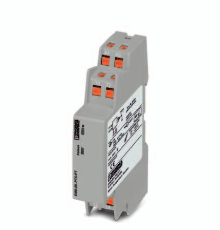 Electronic monitoring relay for temperature monitoring Data sheet 107385_en_00 1 Description PHOENIX CONTACT - 2016-05-10 Features Safety and system availability requirements are constantly on the