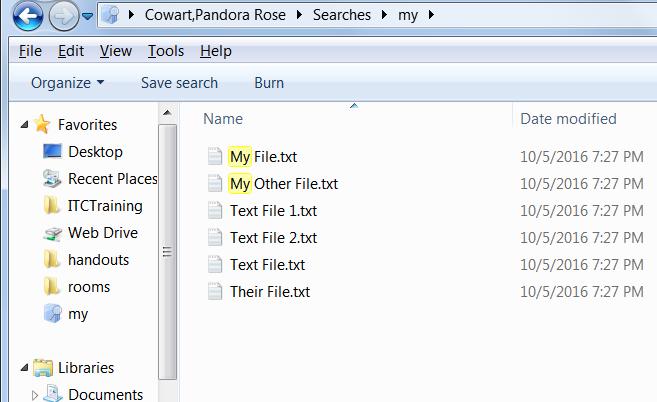 . A menu should appear under the text to let you Add a search filter by Date Modified and by file Size.