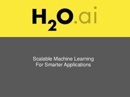 H2O: an open-source software for big data analysis To apply the autoencoder: H2O, a machine learning platform Advantages: fast parsing, free, automatic treatment of missing