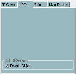 Max Dialog This tab is only accessible for user with Application Engineer Role to