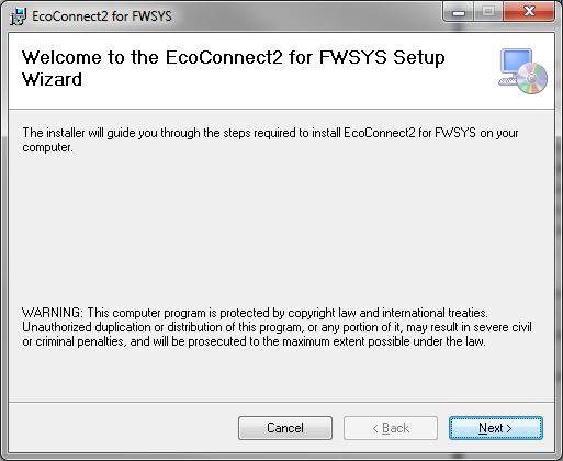 Installation Firstly, the FWSYS software needs to be installed on your computer. Please make sure your computer has all the requirements listed below.