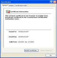 authentication. The hozturk.p12 file containing the public key certificate and private key of the client, and the root.