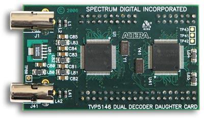 Video Input Daughter Card Features: Dual composite video inputs (NTSC & PAL) Compatible with