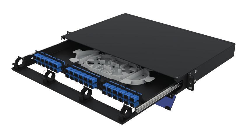 CATALOG / PATCH PANEL PATCH PANEL barpa Fiber Optic Patch Panel is a standard 19 with a sliding drawer design.