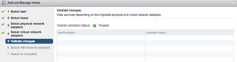 Select the Migrate Virtual Machine Networking checkbox. 14.