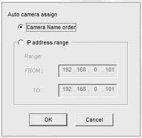 To list only specified cameras for camera selection When using multiple cameras, you can list specified cameras only to select them more easily.