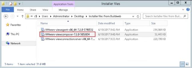 any operating system features for the first time. For more information, see Install View Connection Server with a New Configuration in View Installation.