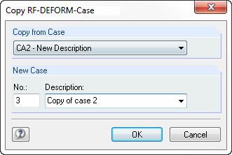 6 General Functions Copy an RF-DEFORM case To copy the input data of the current design case, select Copy Case on the File menu in the RF-DEFORM