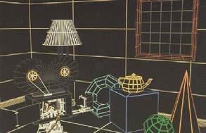 (lighting) 1970s - raster graphics Gouraud (1971) - diffuse lighting, Phong (1974) - specular