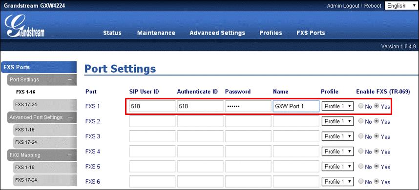 Click on Call Settings and configure the parameter Use # as Dial Key to No, and click the Save button.
