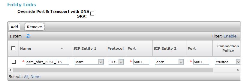 5.1. Configure SIP Entities Create a SIP Entity for Avaya Breeze TM. Navigate to Home Elements Routing SIP Entities and click the New button (not shown).