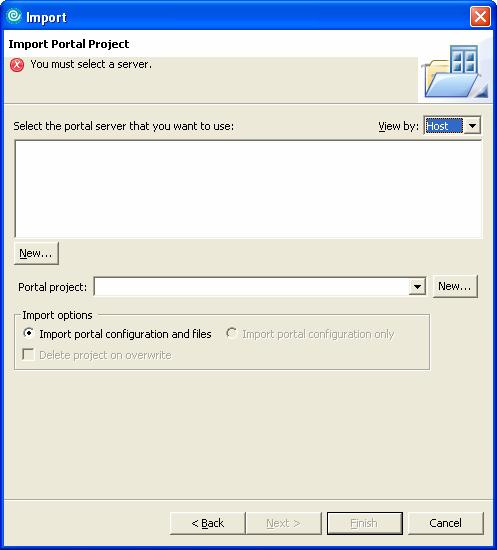 Portal Support in Rational Application