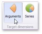 Drill Down on an Argument When drill down on an argument is enabled, you can click a pie segment to view a detail diagram for the corresponding argument value.