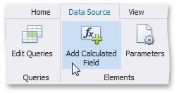 25 Creating Calculated Fields Dashboard > Dashboard Designer > Working with Data > Creating Calculated Fields The Dashboard Designer provides the capability to create calculated fields that allow you