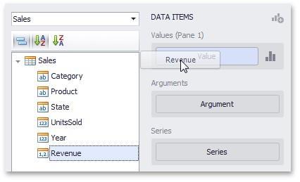41 The data item can process data in two ways - as dimensions or measures. This depends on the data section to which the data item is assigned, and the type of the data item container.