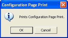 Printer Status Window, select