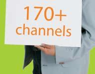 170+channels with