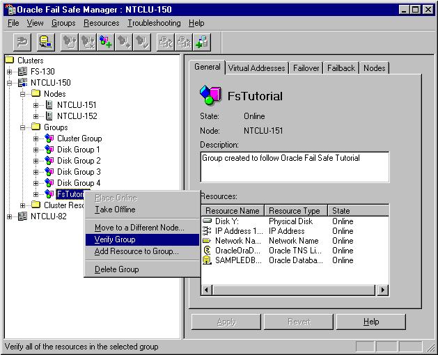 Using the Verify Group Command 8.