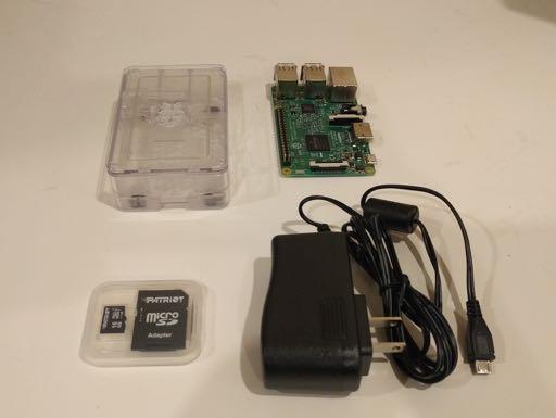 2. Unboxed 3. Assembled 3. Raspberry Pi software 1.