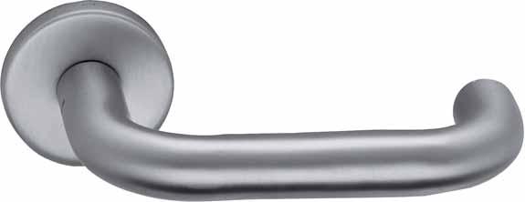 2.1 Lever handle Stainless steel lever handle 5064 Oslo Product profile Hospitals, commercial buildings, administrative centres Lever handle length 138 mm, ø 20 mm Projection 70 mm Square spindle 8