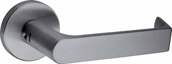 2.1 Lever handle Stainless steel lever handle 5092 München Product profile Commercial buildings, administrative centres and superior quality residential developments Lever handle length 131 mm, ø 22