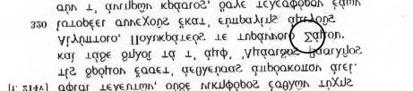 Example 3a Theodorus Metochites, Carmina XIV-XX, Poem 17 line 319